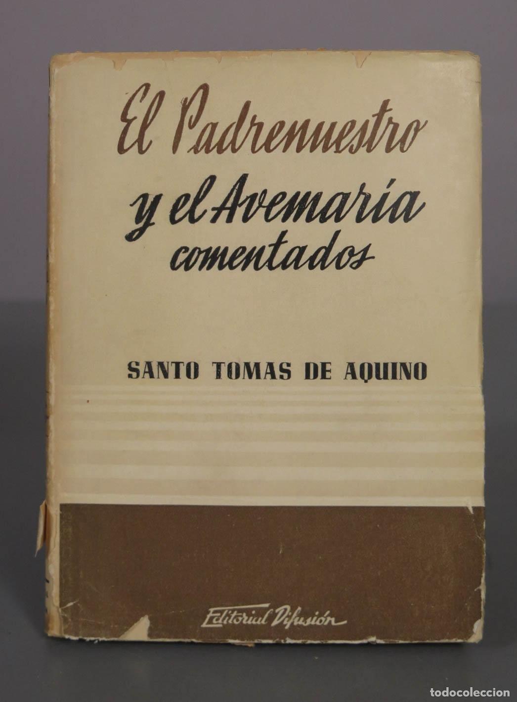 Libros de segunda mano: Credo, Padrenuestro, Avemar&iacute;a - Santo Tom&aacute;s de Aquino