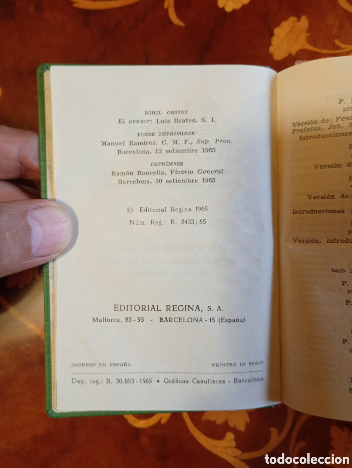Libros de segunda mano: Sagrada Biblia Regina - Foto 5