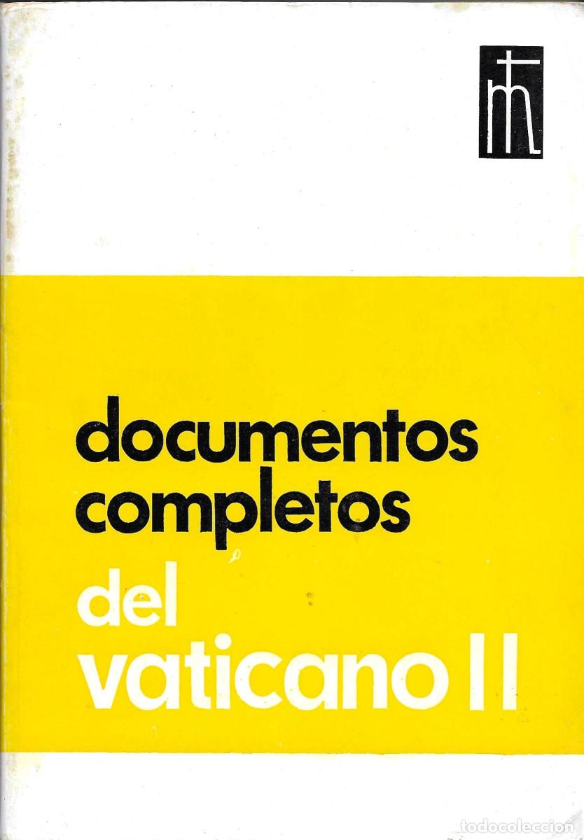 Libros de segunda mano: Religi&oacute;n. Documentos completos del Vaticano II.