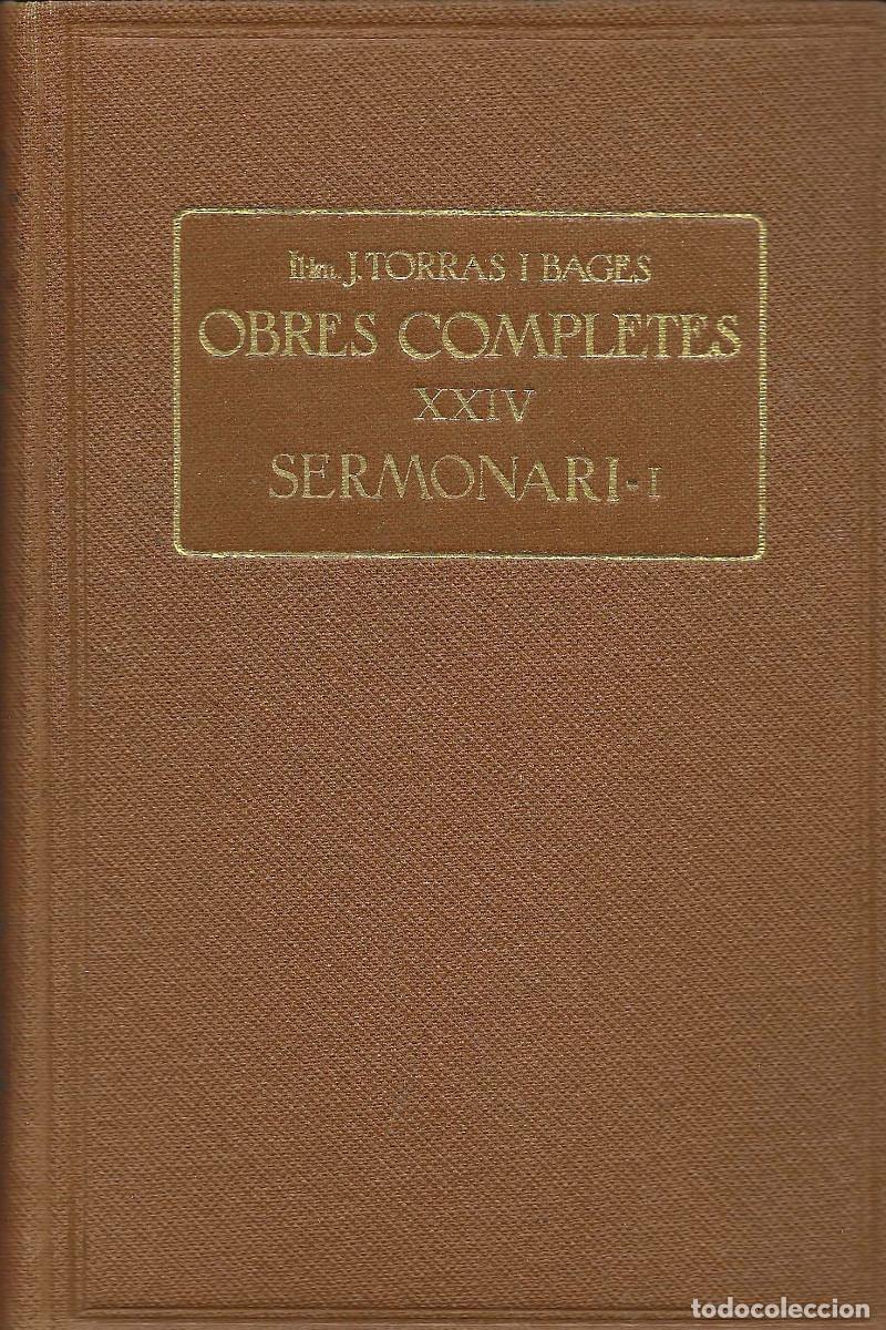 Libros de segunda mano: Religi&oacute;n. Obres Completes XXIV Sermonari - I