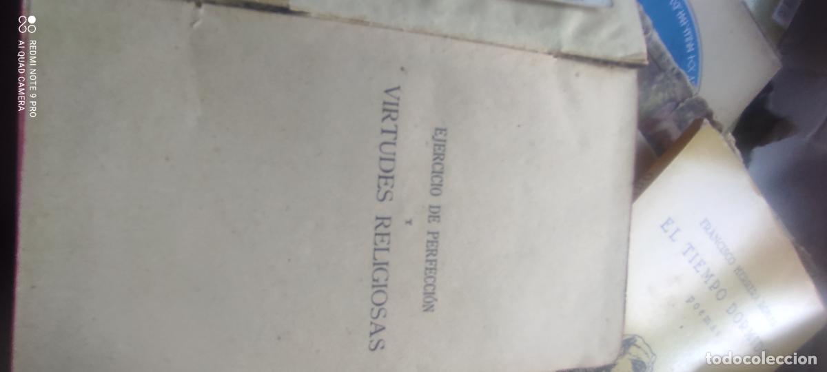 Libros de segunda mano: EJERCICIO DE PERFECCION Y VIRTUDES RELIGIOSAS - Foto 1