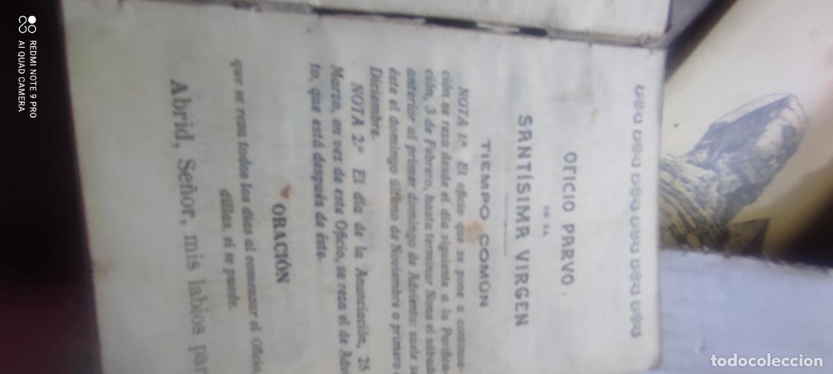 Libros de segunda mano: Oficio Parvo de la Sant&iacute;sima Virgen Mar&iacute;a