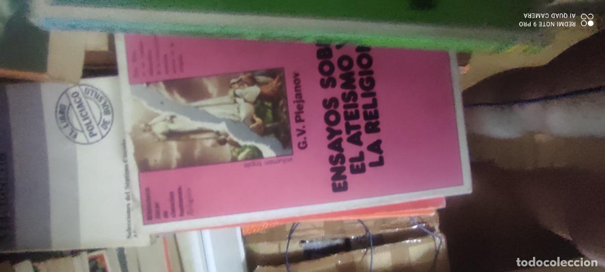 Libros de segunda mano: Ensayos sobre el ate&iacute;smo y la religi&oacute;n. Autor: G. V. Plejanov