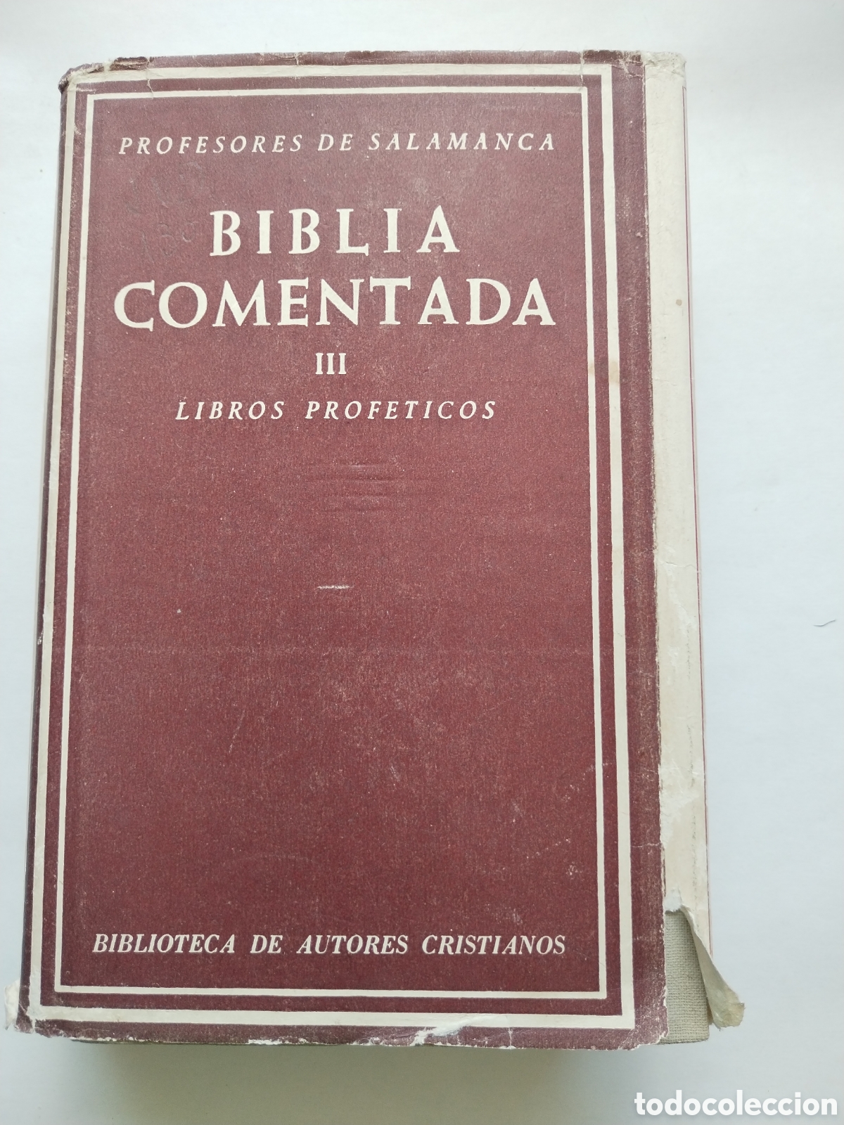 Libros de segunda mano: LA BIBLIA COMENTADA LIBROS PROFETICOS/B. A. C.