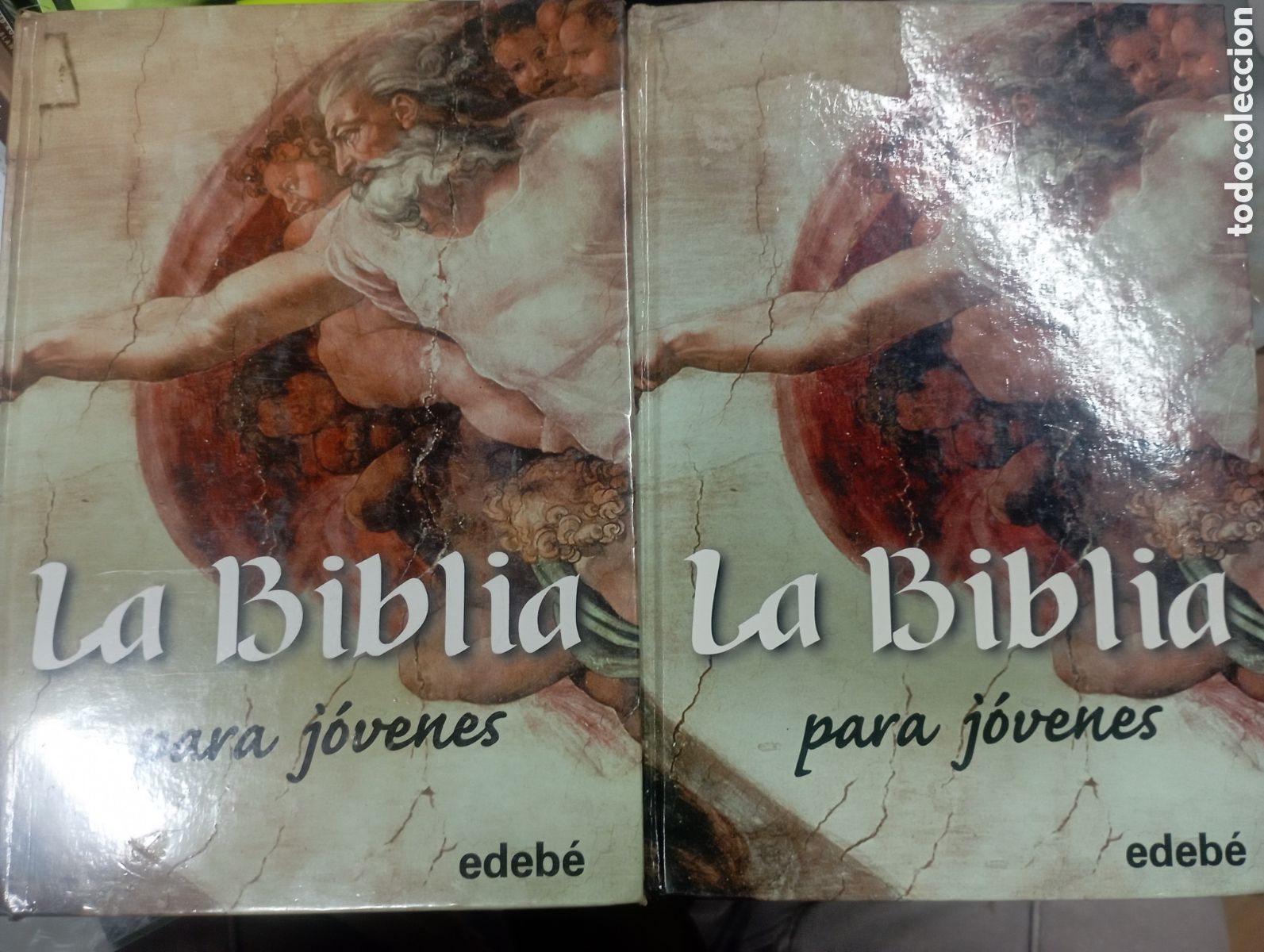 Libros de segunda mano: la biblia para j&oacute;venes dos libros iguales .edebe