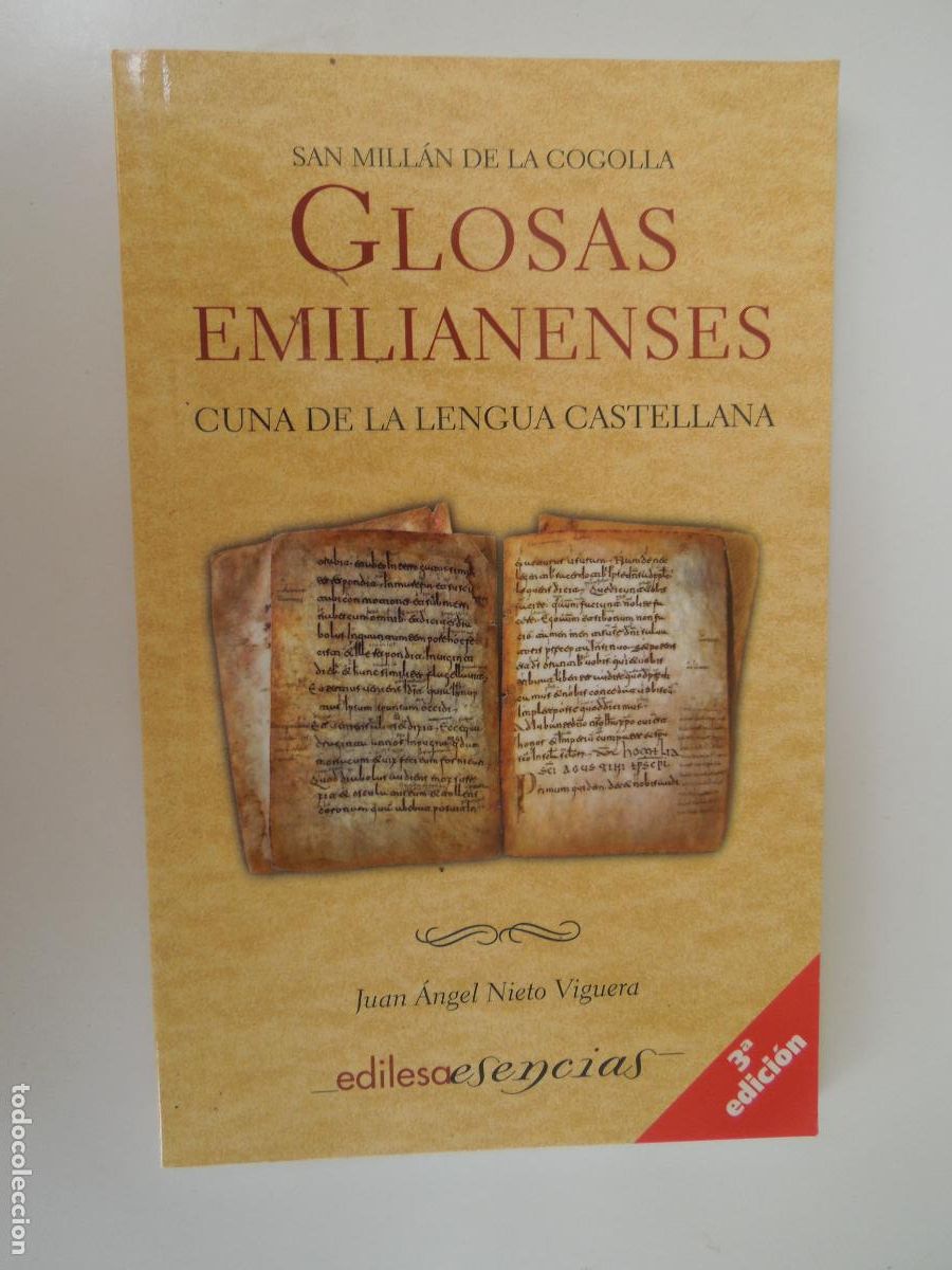Libros de segunda mano: SAN MILLAN DE LA COGOLLA , GLOSAS EMILIANENSES - JUAN ANGEL NIETO - EDILESA - 2007