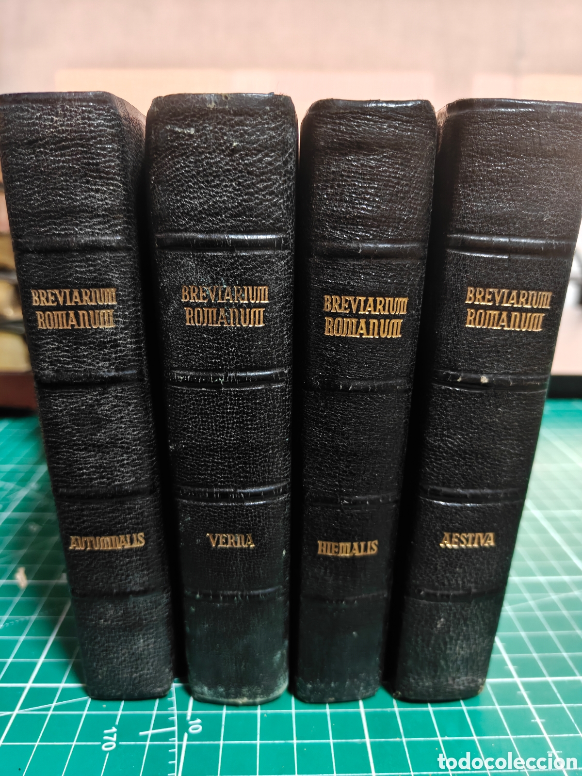 Libros de segunda mano: Breviarium Romanum (Obra Completa 4 Tomos) - Editorial Coculsa / Lit&uacute;rgica Espa&ntilde;ola (1955)