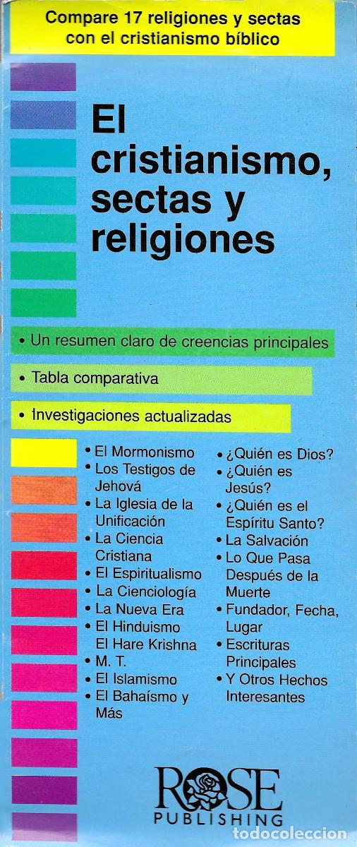 Libri di seconda mano: Religi&oacute;n. El cristianismo, sectas y religiones. Compare 17 religiones y sectas con el cristianismo B