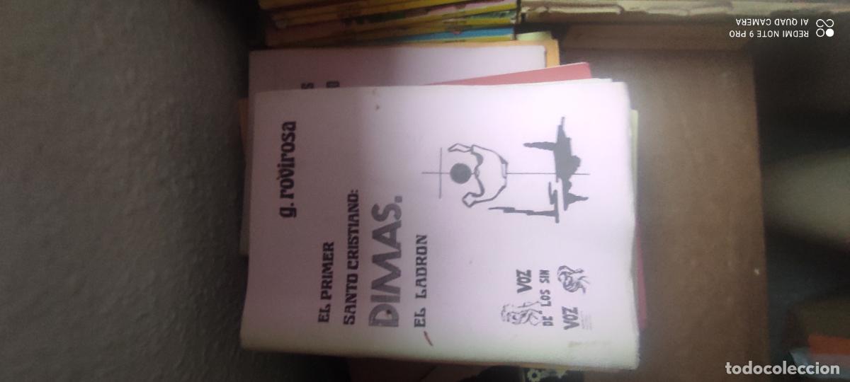 Libros de segunda mano: El primer santo cristiano: Dimas, el ladr&oacute;n. ROVIROSA, G. La voz de los sin voz 1991