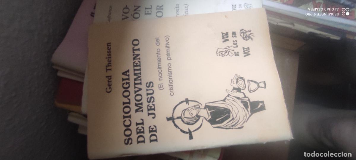 Libros de segunda mano: Sociolog&iacute;a del movimiento de Jes&uacute;s. El nacimiento del cristiano primitivo - Gerd Thiessen