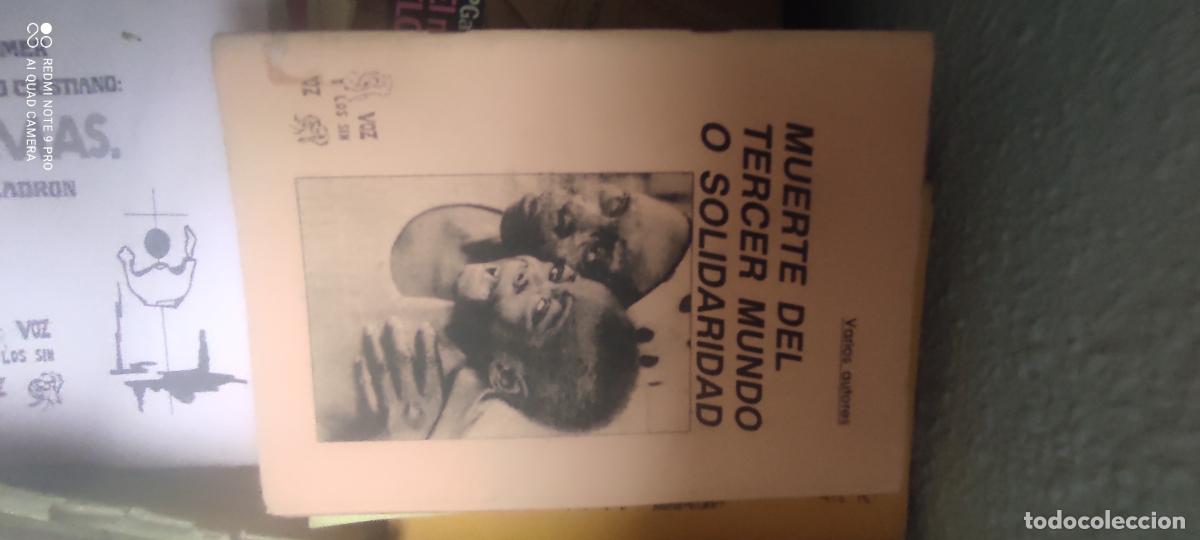 Libros de segunda mano: Muerte del tercer mundo o solidaridad Wolfgang Kessler varios autores Voz de los sin voz n&ordm; 139