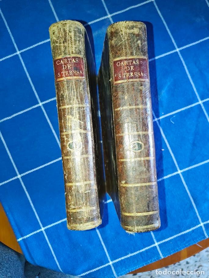 Libros de segunda mano: CARTAS DE LA GLORIOSA MADRE SANTA TERESA DE JES&Uacute;S 2 TOMOS A&Ntilde;O 1793
