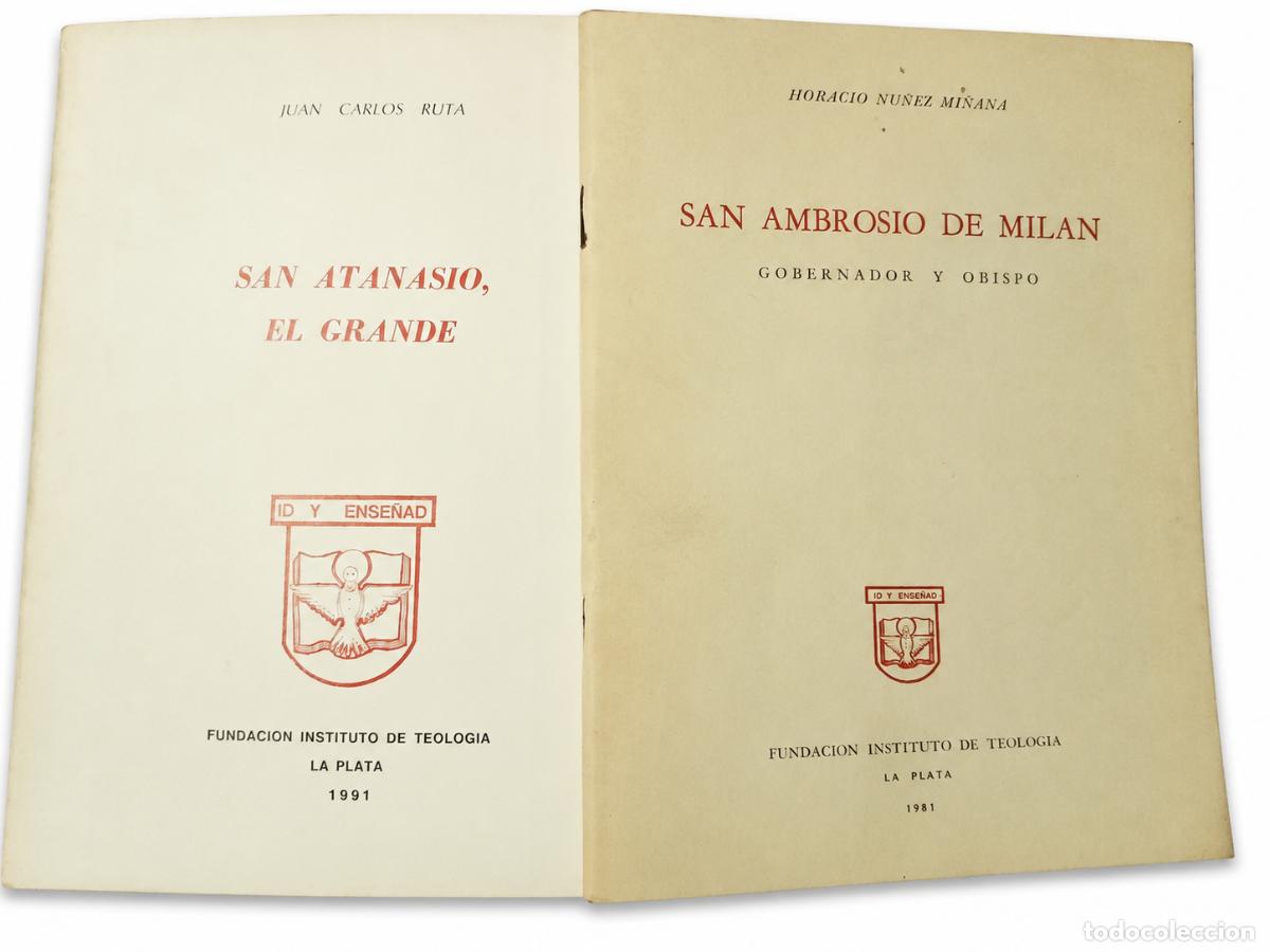 Libros de segunda mano: HORACIO N&Uacute;&Ntilde;EZ MI&Ntilde;ANA &ndash; SAN AMBROSIO DE MIL&Aacute;N: GOBERNADOR Y OBISPO &ndash; lm