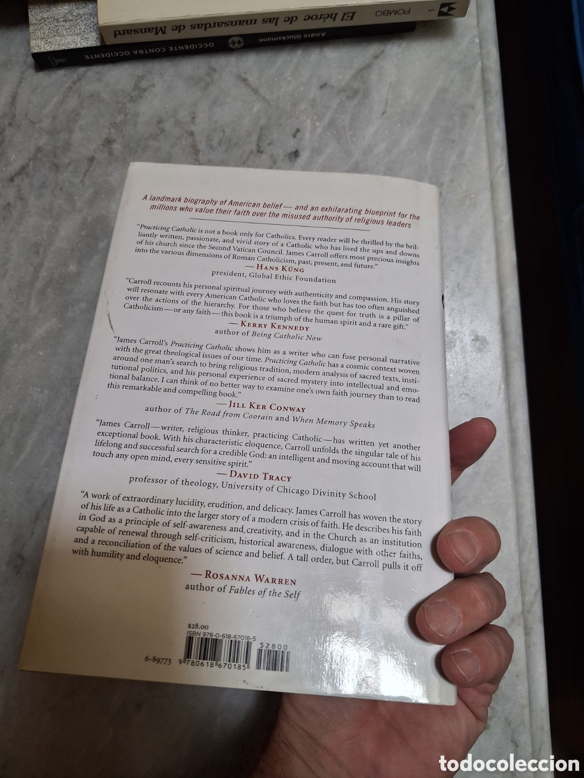 Libros de segunda mano: Practicing Catholic, James Carroll - Foto 3