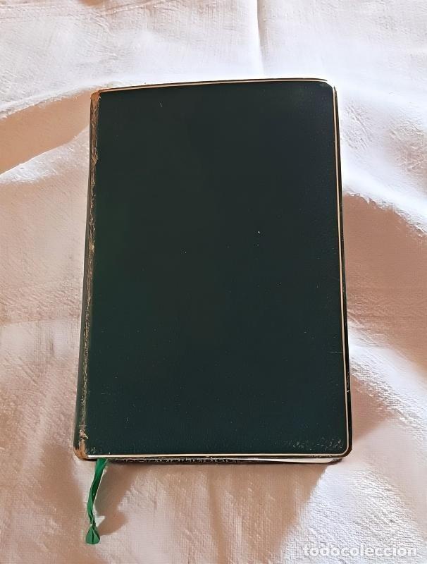 Libros de segunda mano: Sagrada Biblia (1964) &ndash; Edici&oacute;n ilustrada &ndash; Encuadernaci&oacute;n en similpiel verde &ndash; Vergara