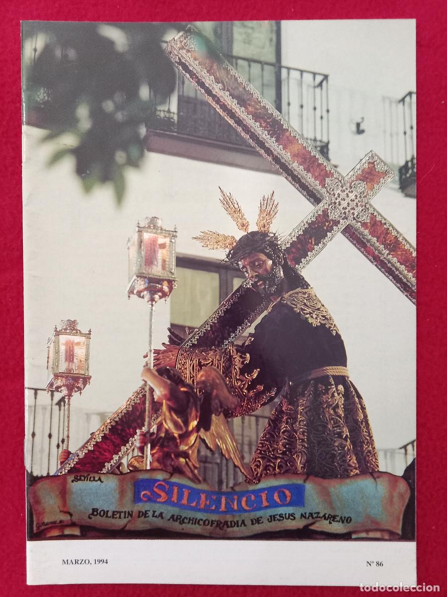 Libros de segunda mano: Bolet&iacute;n - Silencio - Hermandad del Silencio - N&ordm;. 86 - Marzo. 1994