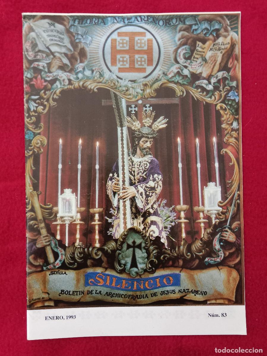 Libros de segunda mano: Bolet&iacute;n - Silencio - Hermandad del Silencio - N&ordm;. 83 - Enero. 1993