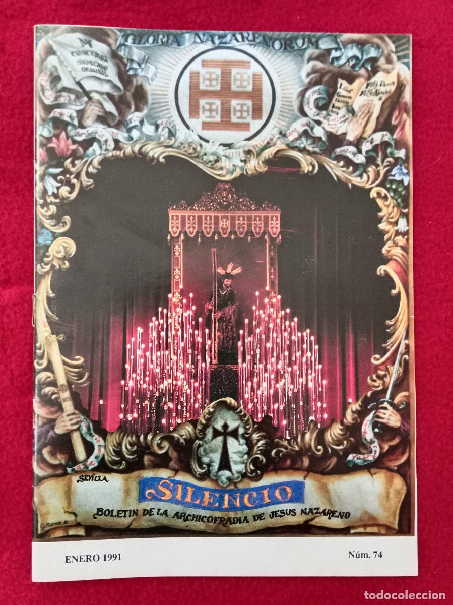 Gebrauchte B&uuml;cher: Bolet&iacute;n - Silencio - Hermandad del Silencio - N&ordm;. 74 - Enero. 1991