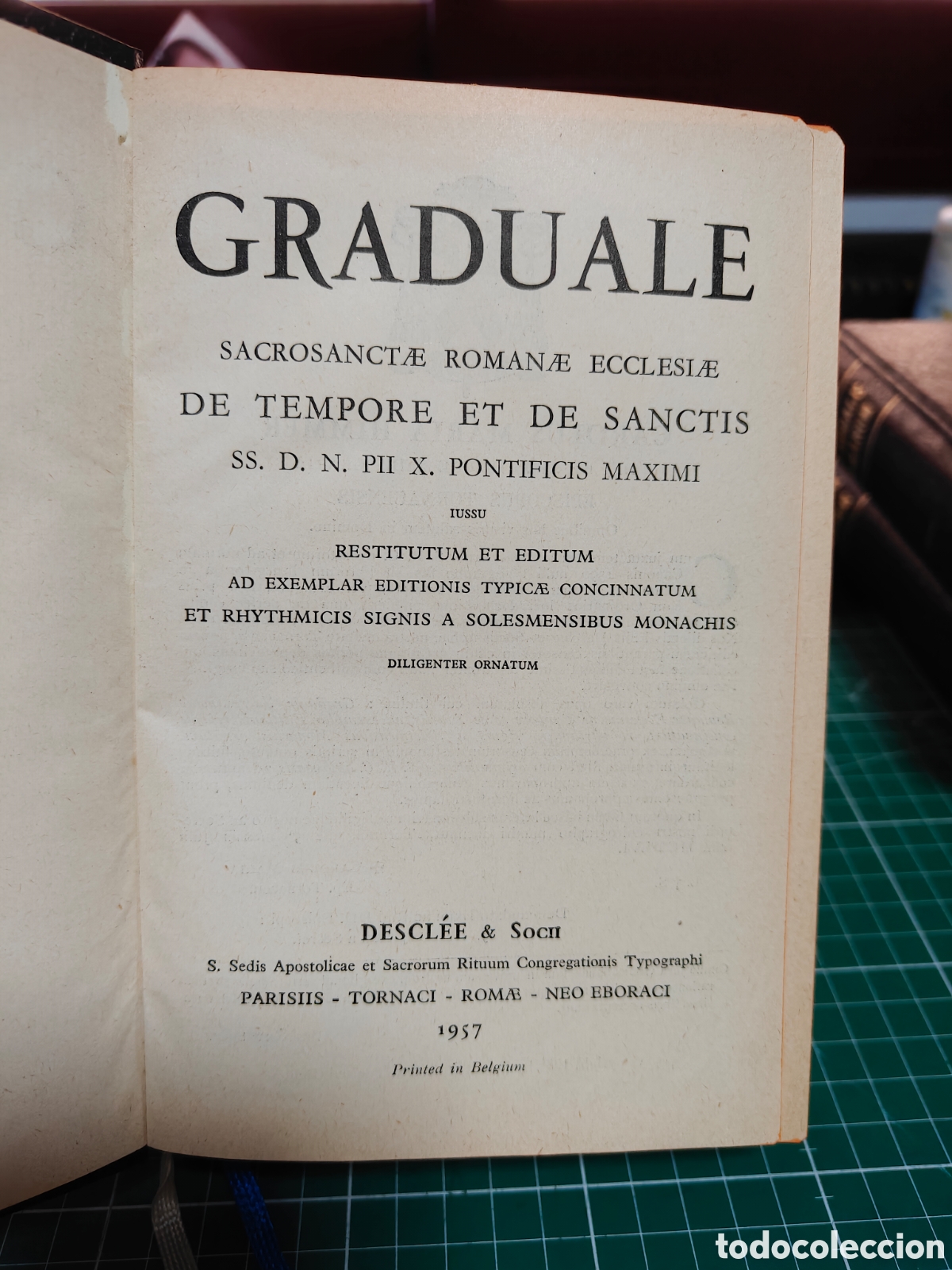 Libros de segunda mano: Graduale Romanum 1957 - Descl&eacute;e & Socii