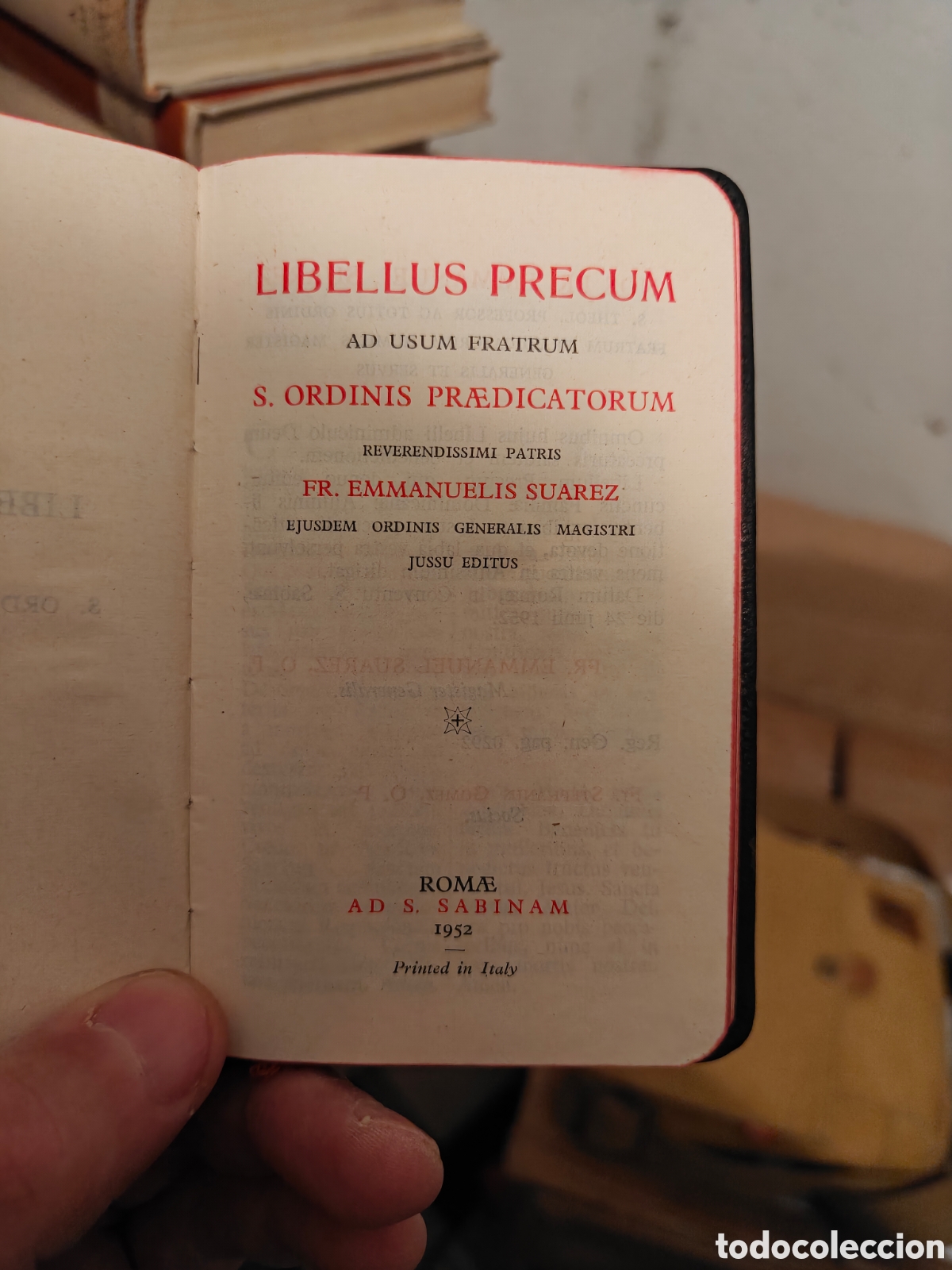 Libros de segunda mano: Libellus Precum: Ad usum fratrum S. Ordinis Praedicatorum.