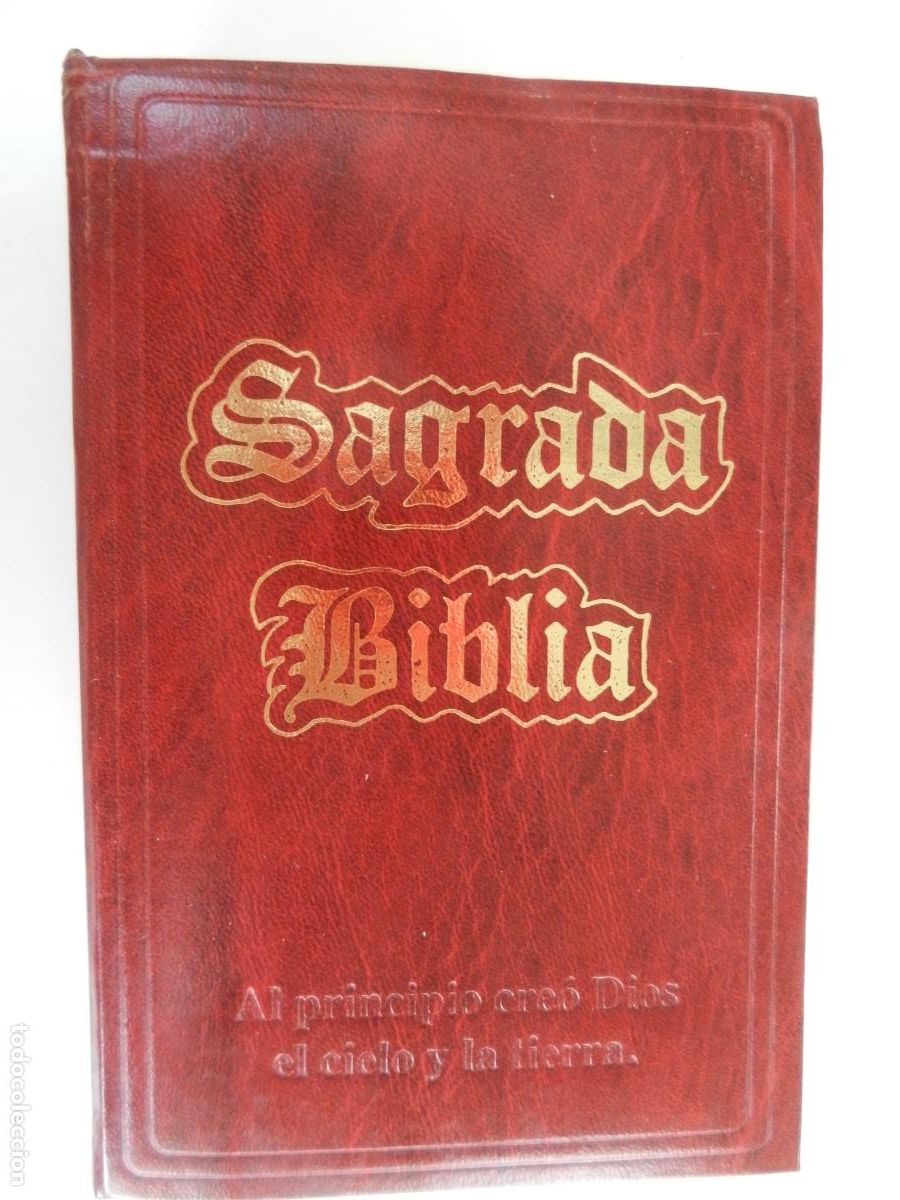 Libros de segunda mano: SAGRADA BIBLIA - CREACIONES MONAR EDITORIAL 1992.
