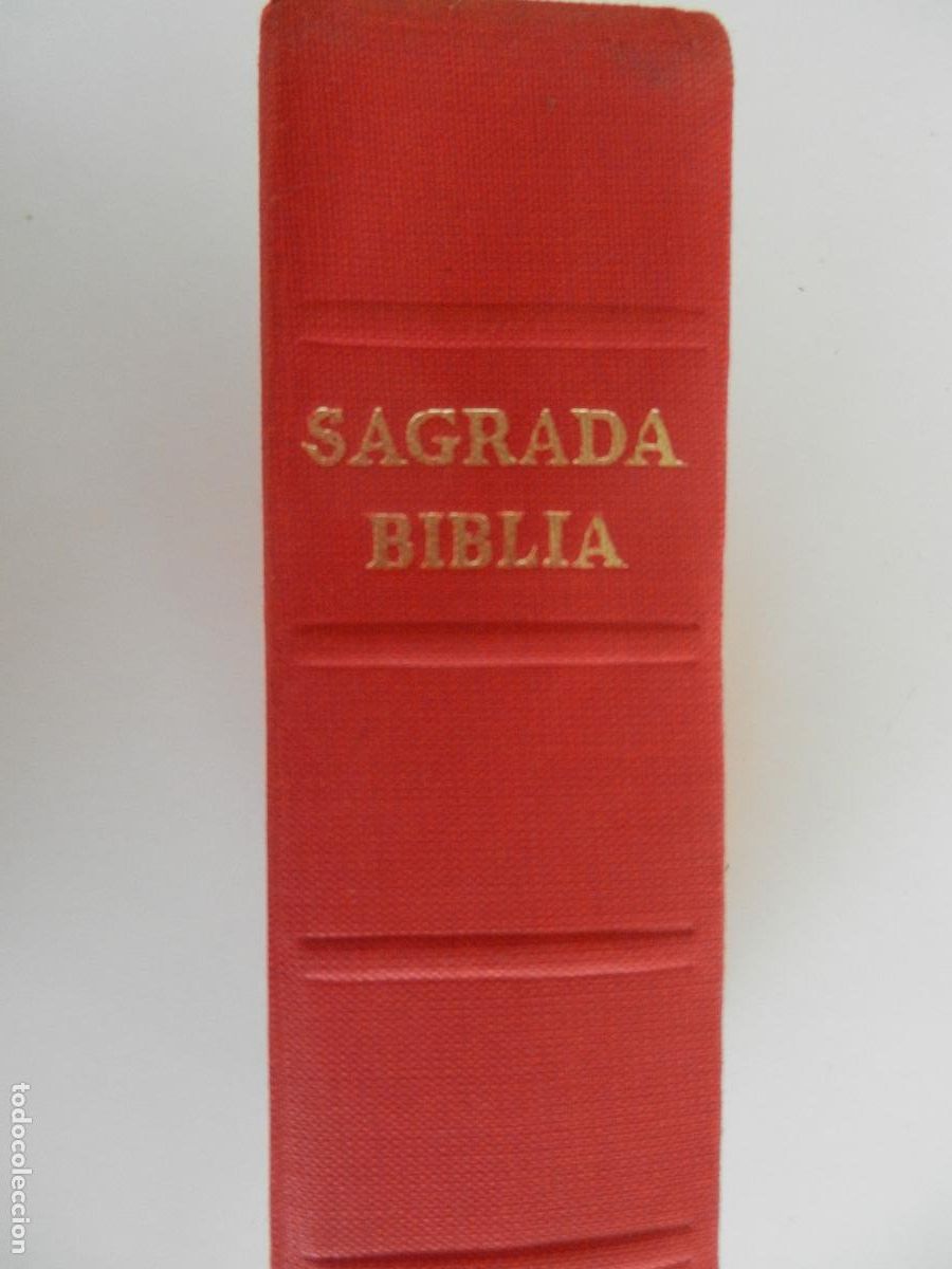 Libros de segunda mano: SAGRADA BIBLIA - SERAF&Iacute;N DE AUSEJO - MAPAS - EDITORIAL HERDER 1979.
