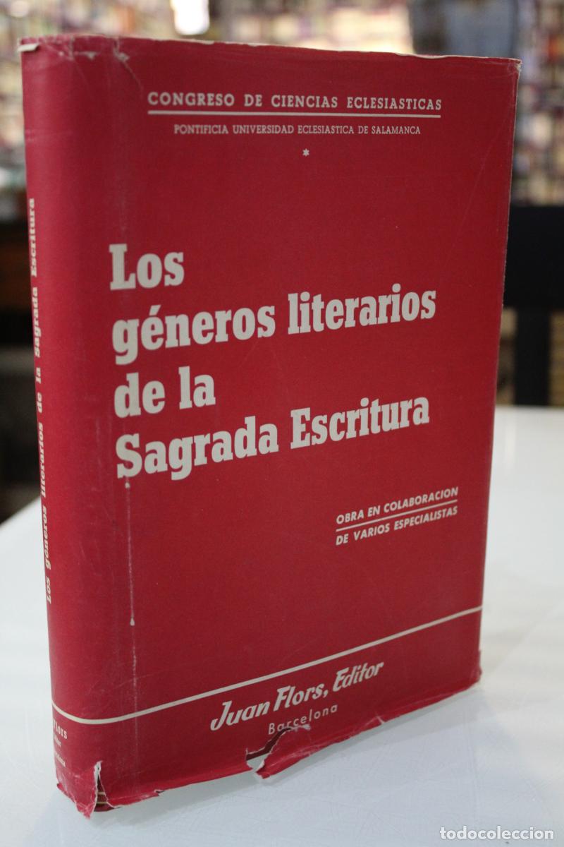 Libros de segunda mano: Los g&eacute;neros literarios de la Sagrada Escritura. - Vv.aa.