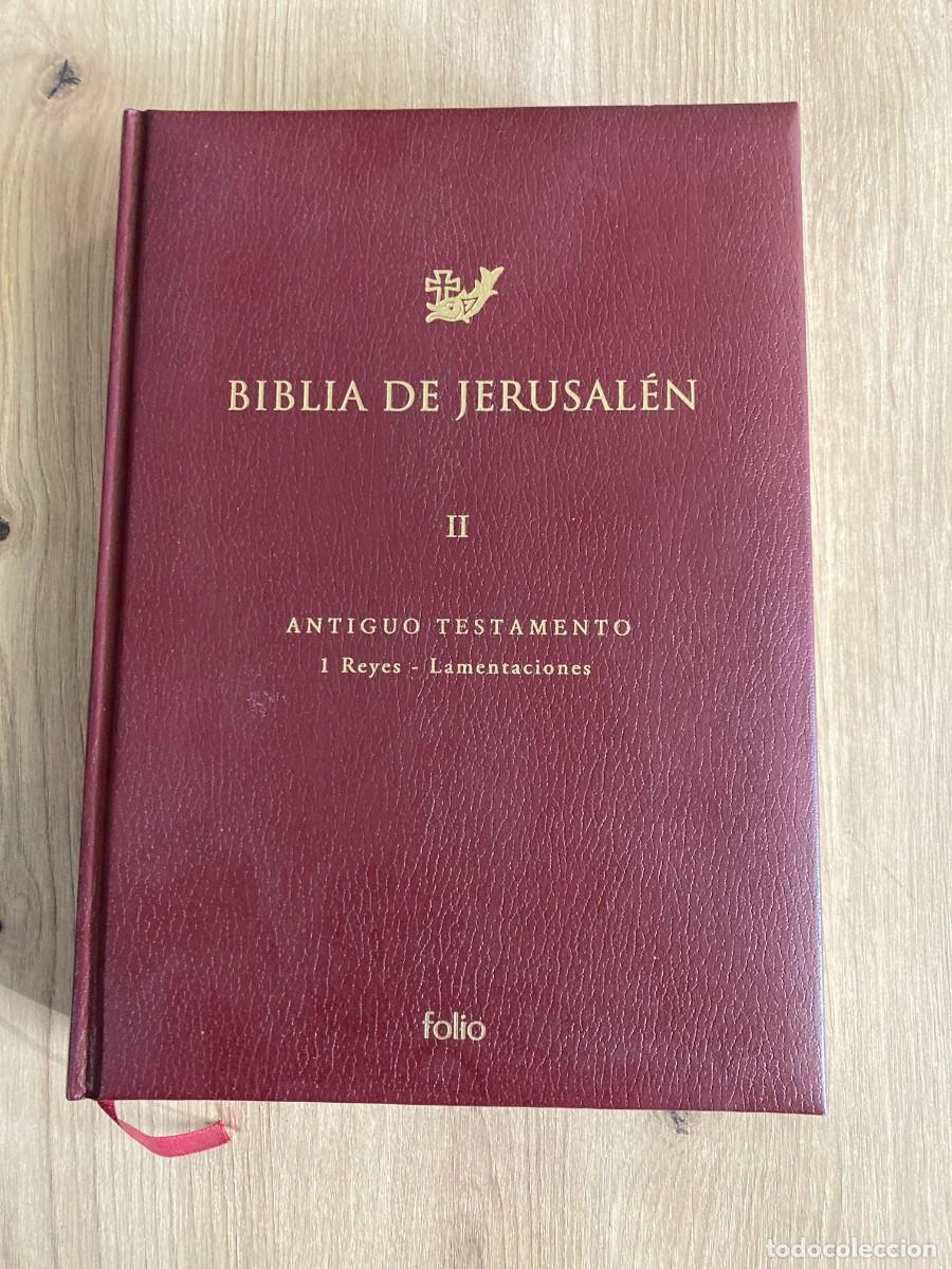 Libros de segunda mano: Biblia de Jerusal&eacute;n Antiguo Testamento Reyes-Lamentaciones