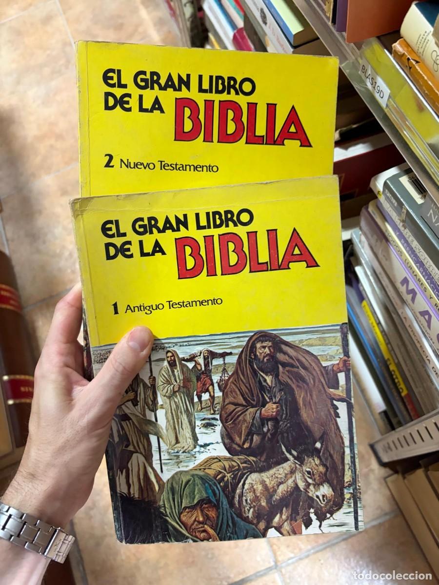 Libros de segunda mano: BLAS19D El gran libro de la Biblia 1 Y 2: Antiguo Y Nuevo Testamento &mdash; Ediciones Paulinas.