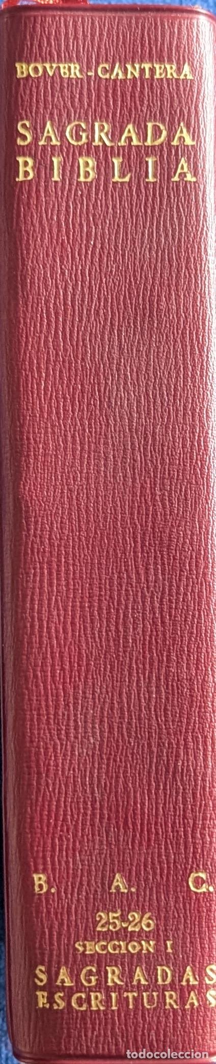Libros de segunda mano: Sagrada Biblia - Bover-Cantera - Biblioteca de Autores Cristianos (1961)