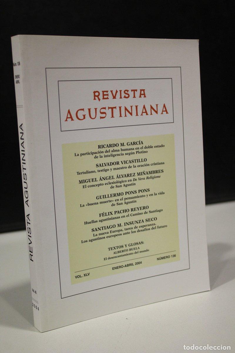 Livres d'occasion: Revista Agustiniana. Vol XLV. Enero-Abril 2004. N&uacute;mero 136. - Vv.aa.