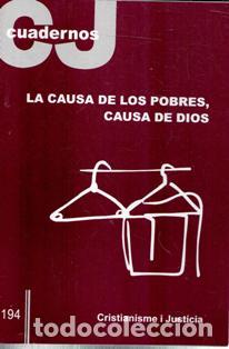 Libros de segunda mano: Cuadernos CJ 164. La causa de los pobres, causa de Dios