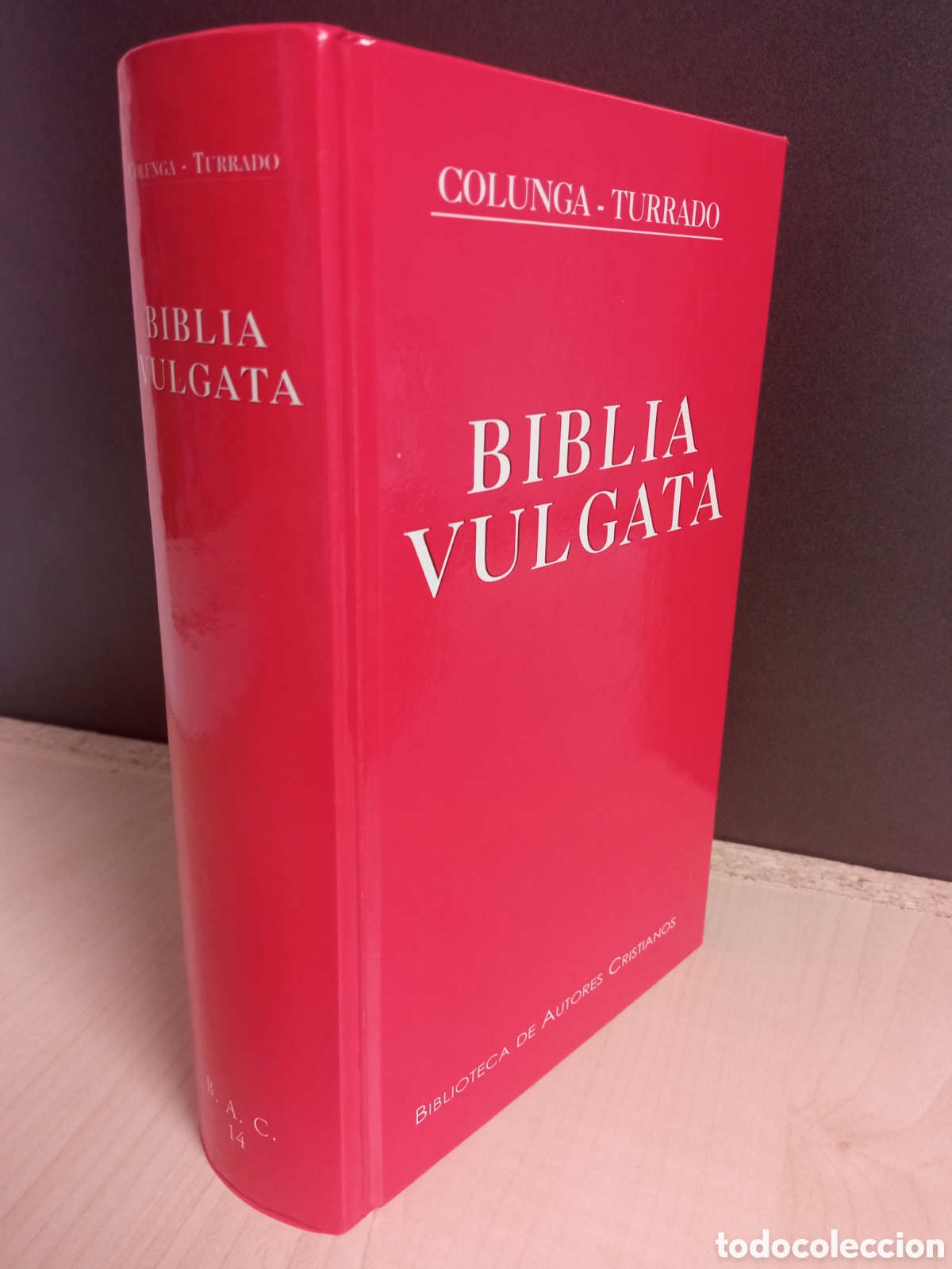 Libros de segunda mano: Biblia Vulgata Latina (en lat&iacute;n) 2005 Colunga - Turrado ISBN 9788479140212