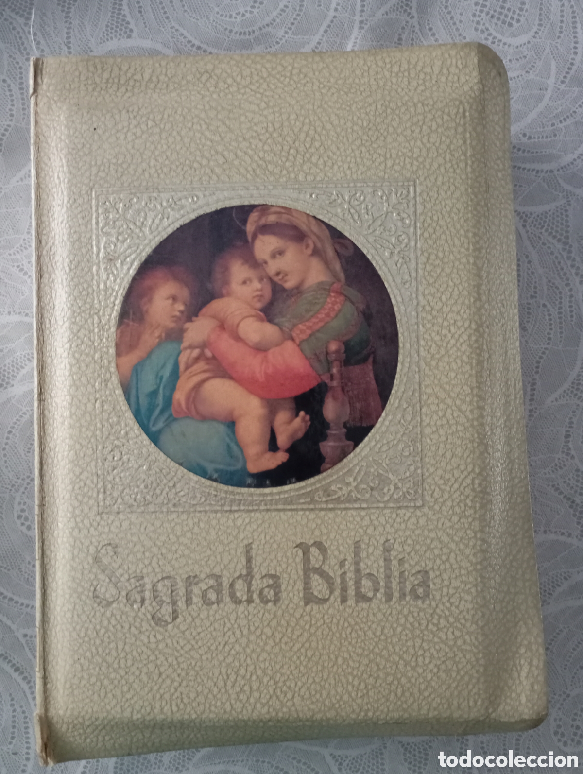 Libros de segunda mano: Sagrada Biblia - Versi&oacute;n Mons. Juan Straubinger - Edici&oacute;n familiar de lujo