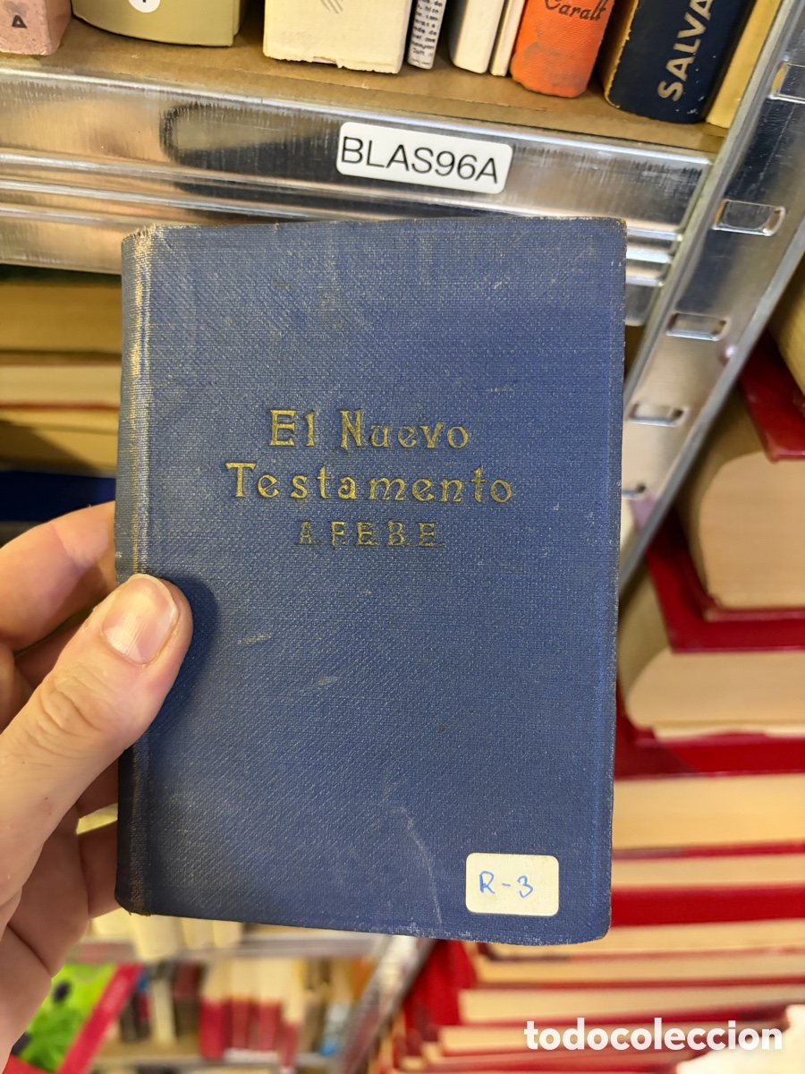 Libros de segunda mano: BLAS96A El Nuevo Testamento Afebe 1954