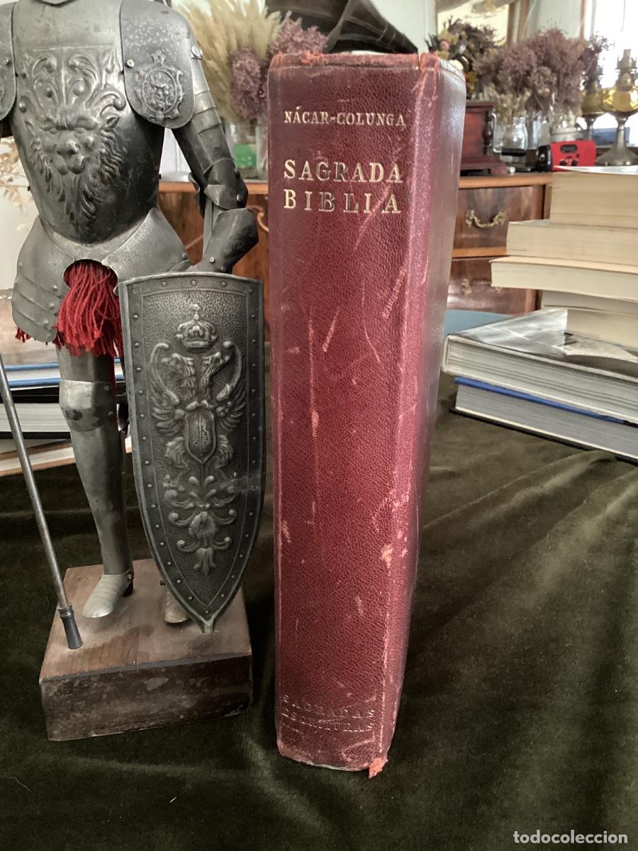 Libros de segunda mano: N&Aacute;CAR-COLUNGA. SAGRADA BIBLIA. BAC. BIBLIOTECA AUTORES CRISTIANOS. 1966.