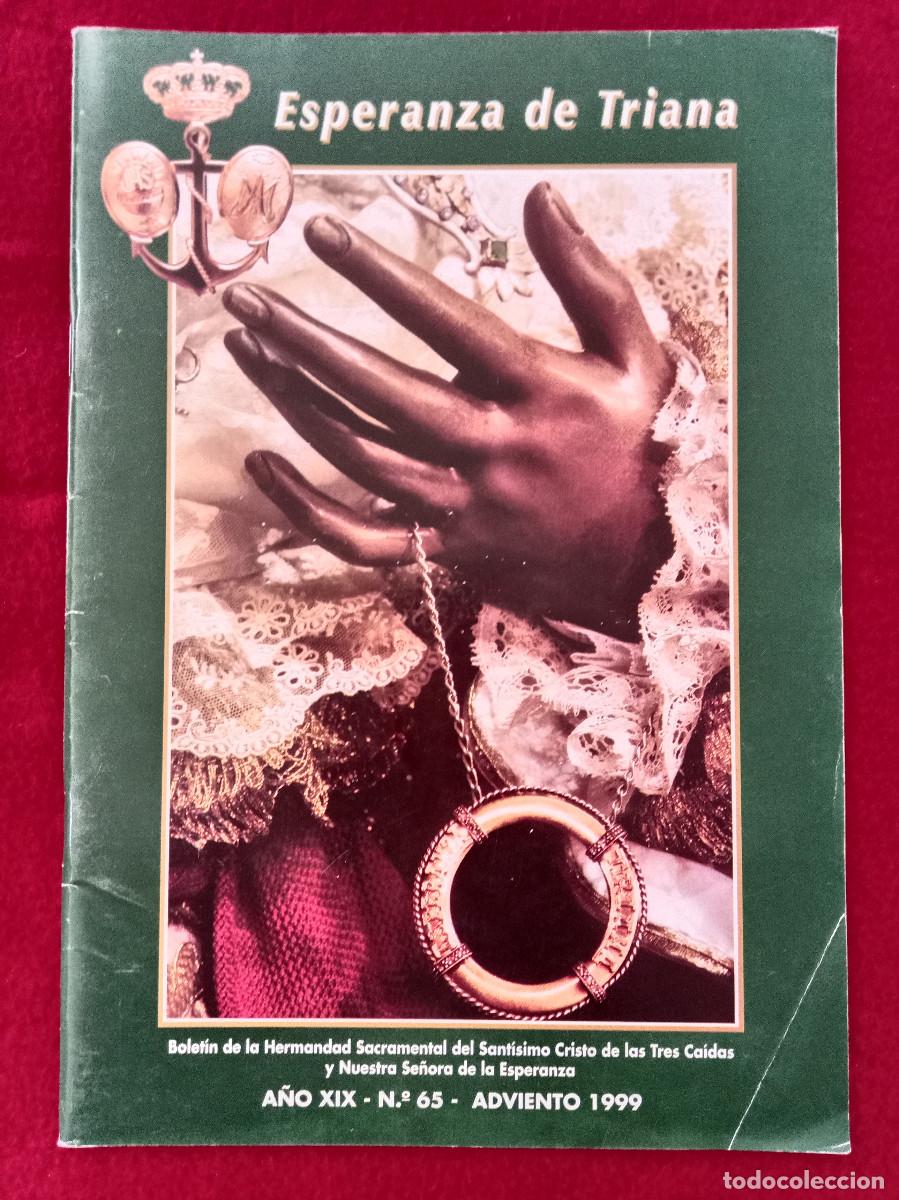 Libros de segunda mano: Bolet&iacute;n - Hermandad de la Esperanza de Triana - N&ordm;. 65 - A&ntilde;o XIX - Adviento 1999
