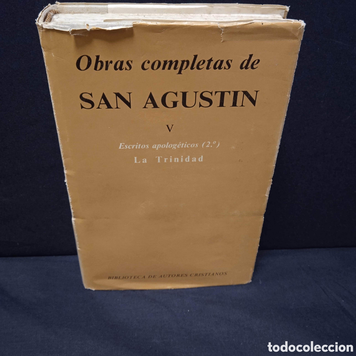 Libros de segunda mano: OBRAS COMPLETAS DE SAN AGUST&Iacute;N TOMO V LA TRINIDAD #JEMIR