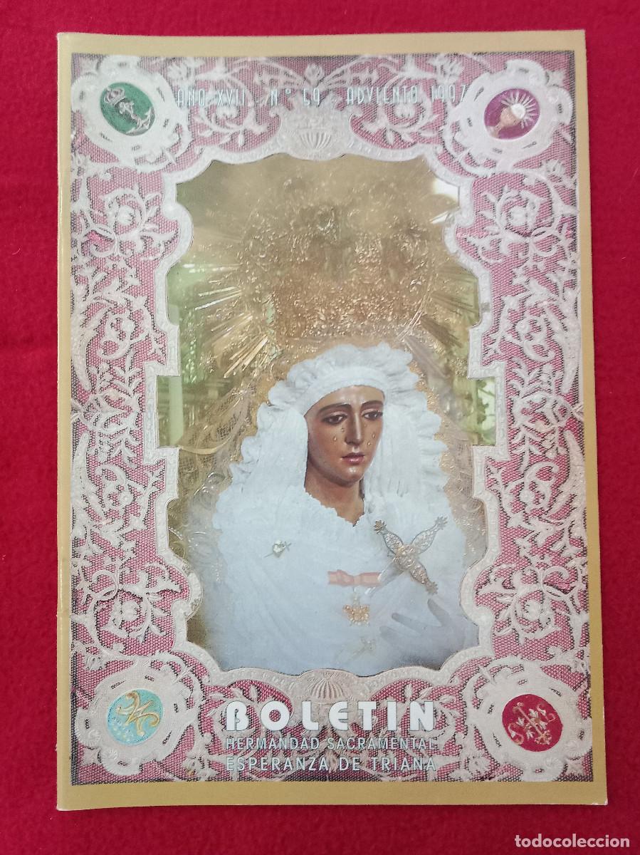 Libros de segunda mano: Bolet&iacute;n - Hermandad de la Esperanza de Triana - N&ordm;. 59 - A&ntilde;o XVII - Adviento, 1997