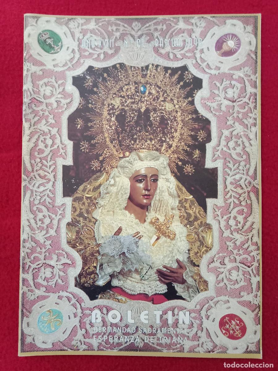 Libros de segunda mano: Bolet&iacute;n - Hermandad de la Esperanza de Triana - N&ordm;. 61 - A&ntilde;o XVIII - Pascua 1998