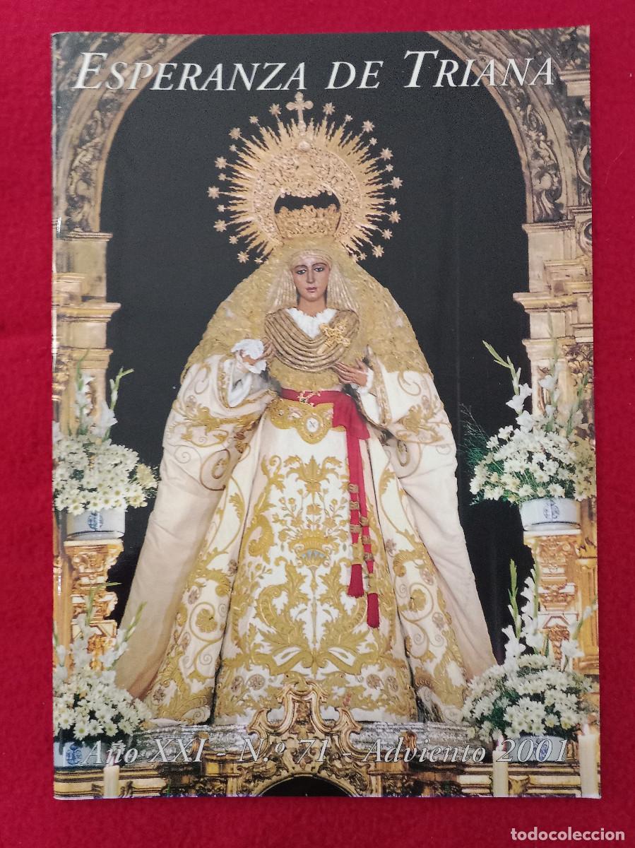 Libros de segunda mano: Bolet&iacute;n - Hermandad de la Esperanza de Triana - N&ordm;. 71 - A&ntilde;o XXI - Adviento 2001