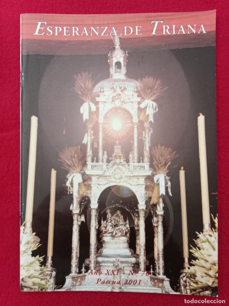 Libros de segunda mano: Bolet&iacute;n - Hermandad de la Esperanza de Triana - N&ordm;. 70 - A&ntilde;o XXI - Pascua 2001