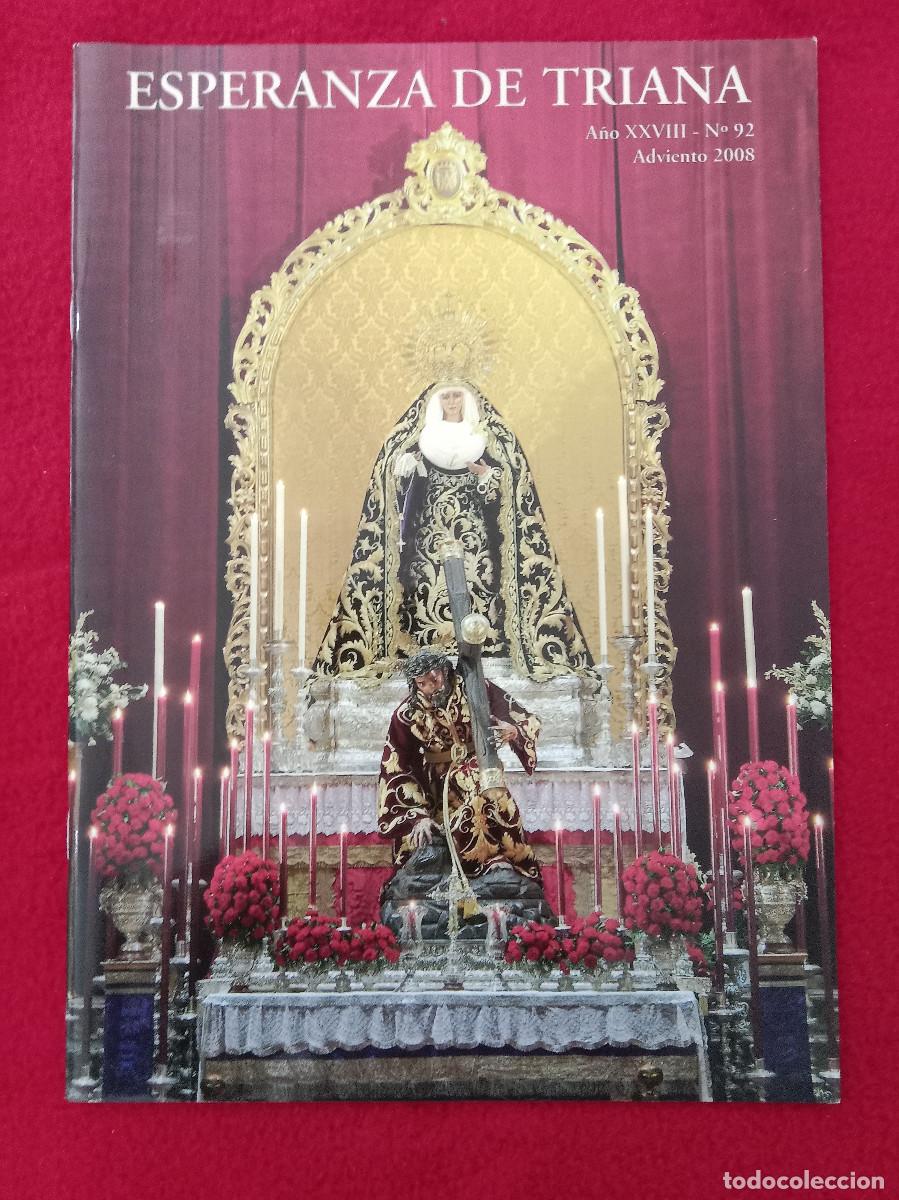 Libros de segunda mano: Bolet&iacute;n - Hermandad de la Esperanza de Triana - N&ordm;. 95 - A&ntilde;o XXVIII - Adviento 2008