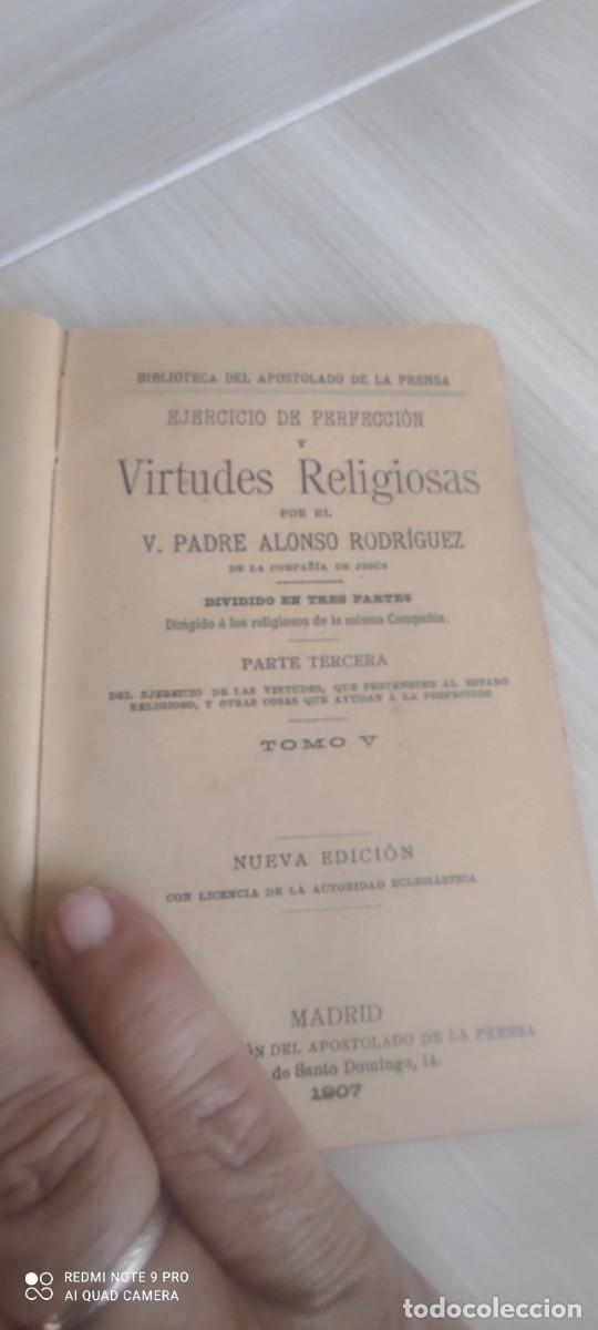 Libros de segunda mano: EJERCICIO DE PERFECCION Y VIRTUDES RELIGIOSAS - Foto 12