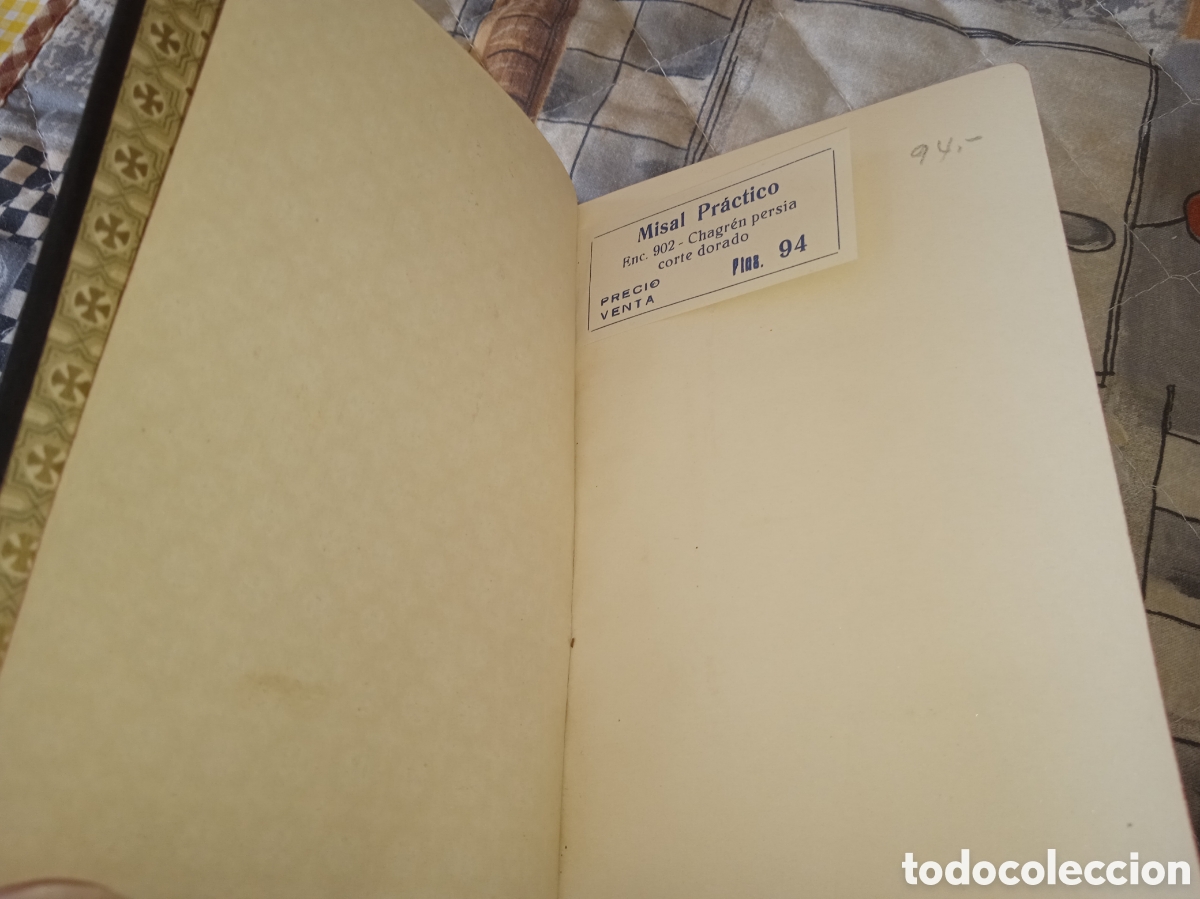 Libros de segunda mano: MISAL PRACTICO Y DEVOCIONARIO, L. RIBERA, 1954, LR - Foto 6