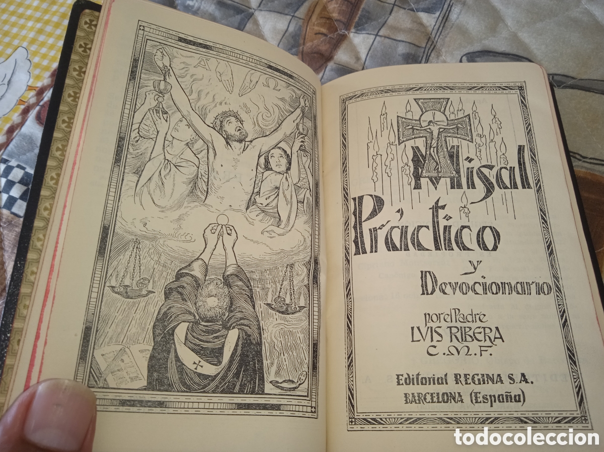 Libros de segunda mano: MISAL PRACTICO Y DEVOCIONARIO, L. RIBERA, 1954, LR - Foto 8