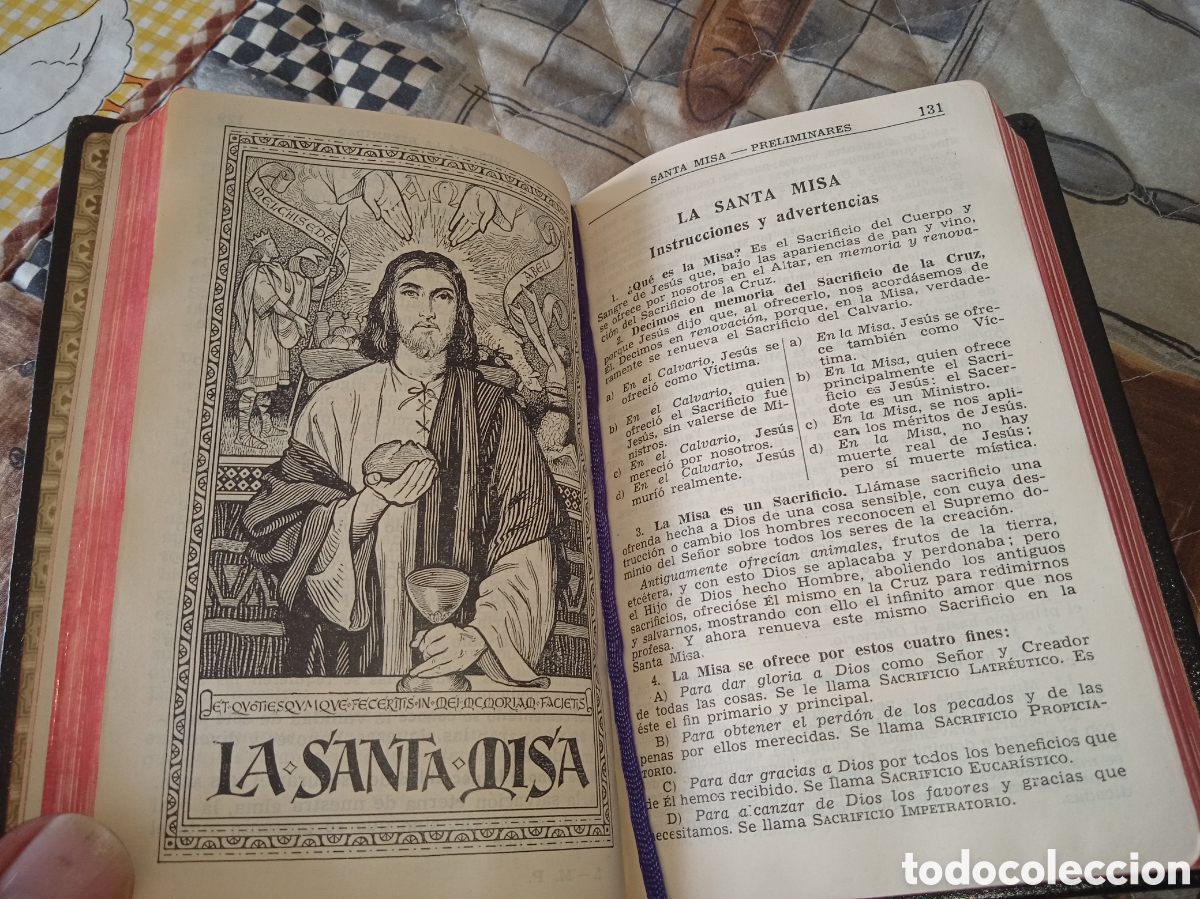 Libros de segunda mano: MISAL PRACTICO Y DEVOCIONARIO, L. RIBERA, 1954, LR - Foto 10