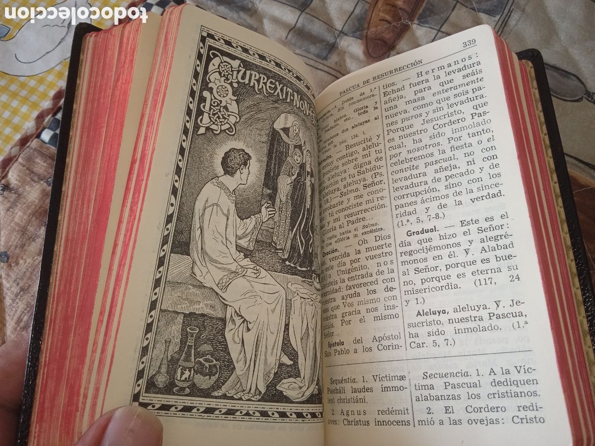 Libros de segunda mano: MISAL PRACTICO Y DEVOCIONARIO, L. RIBERA, 1954, LR - Foto 13