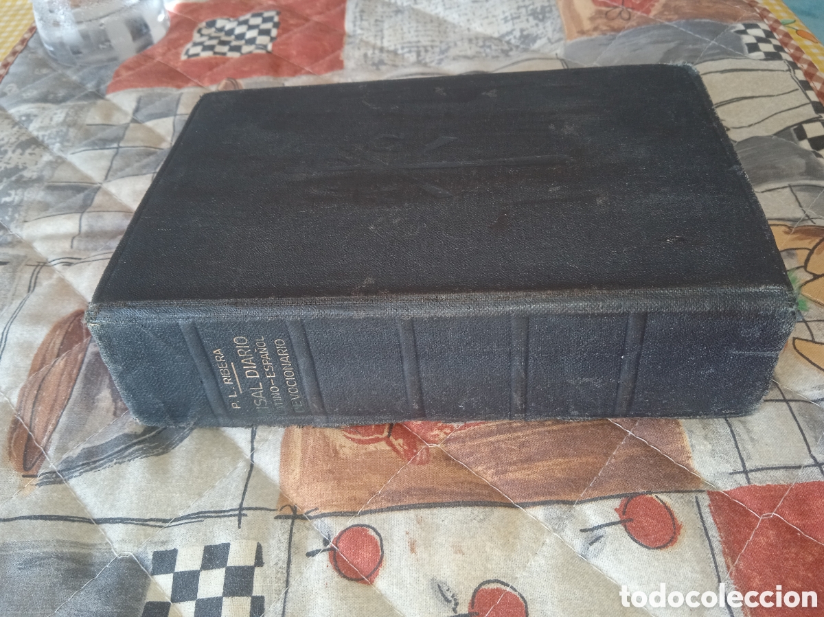 Libros de segunda mano: MISAL DIARIO LATINO ESPA&Ntilde;OL, DEVOCIONARIO, LUIS RIBERA, 1958, LR