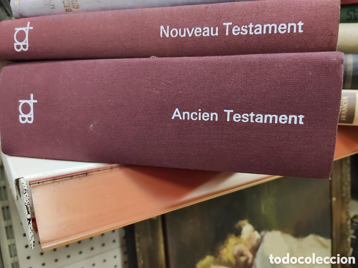 Libros de segunda mano: Lote dos libros nuevo y antiguo Testamento